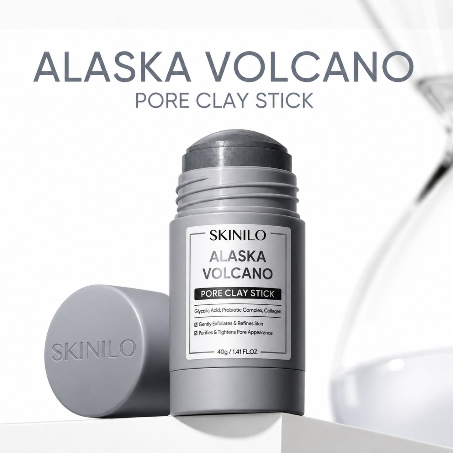 Alaska Volcano Deep Cleansing Clay Mask